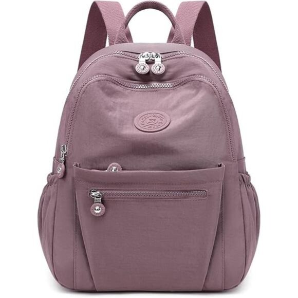 Backpack Purse for Women Ladies Nylon Bag Casual Daypack Travel Shopping Pack